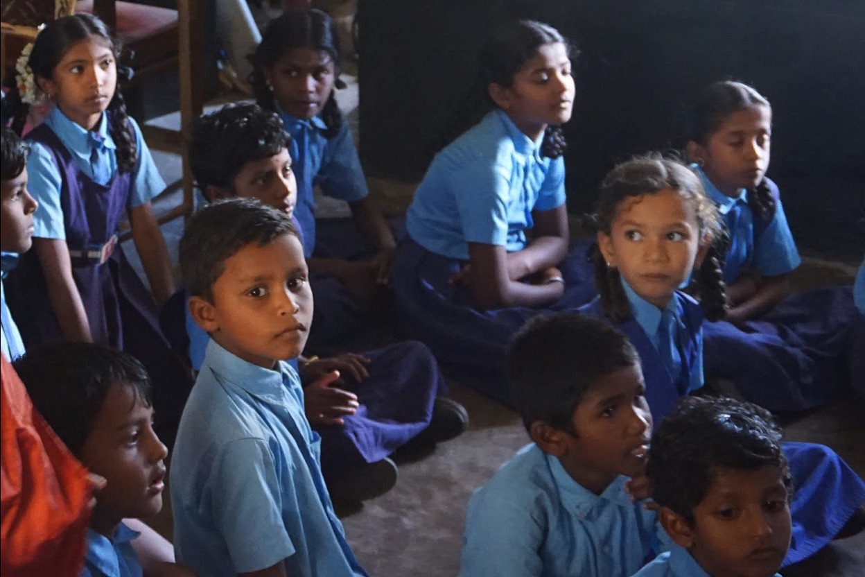 A classroom during a school outreach visit
